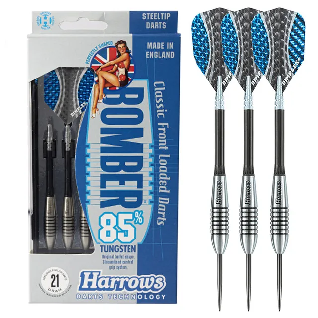 harrows-bomber-85-tungst-ne-fl-chettes-steel-tip image 1
