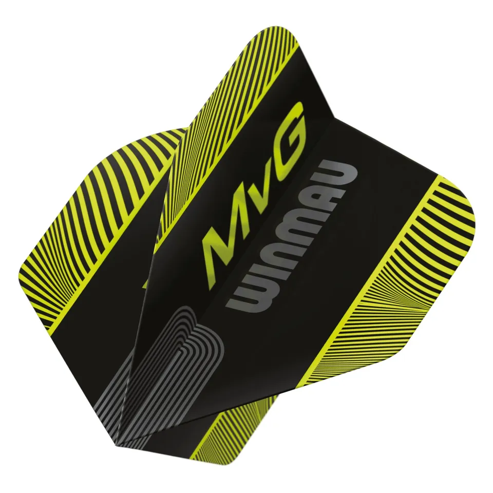 winmau-prism-delta-mvg-noir-et-vert-ailettes-de-fl-chettes image 1