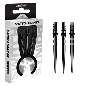 winmau-switch-points-rainur-es-grooved-black-pointes-interchangeables image 2