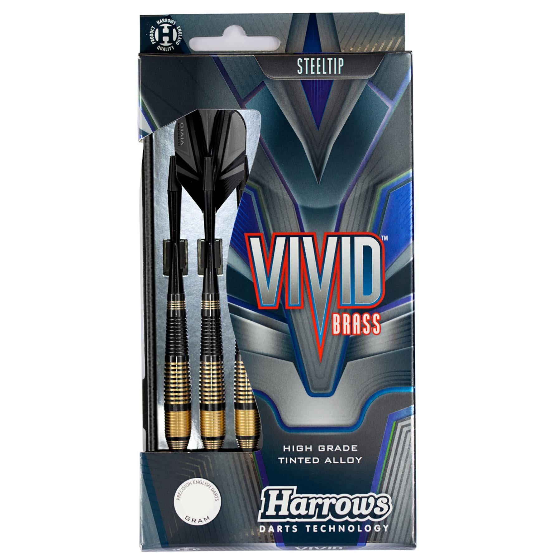 harrows-vivid-brass-noir-fl-chettes-steel-tip image 5