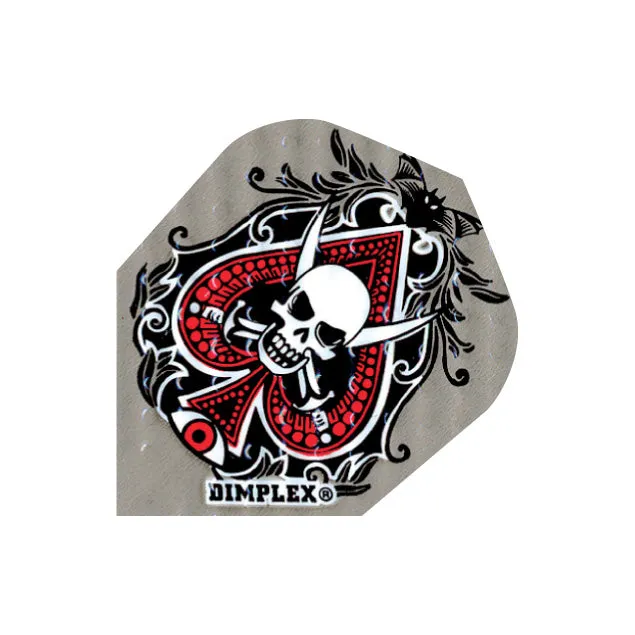 harrows-dimplex-spades-skull-4008-ailettes-de-fl-chettes image 1