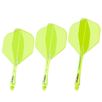 winmau-fusion-2-syst-me-int-gr-tige-ailette-jaune-n-on image 2