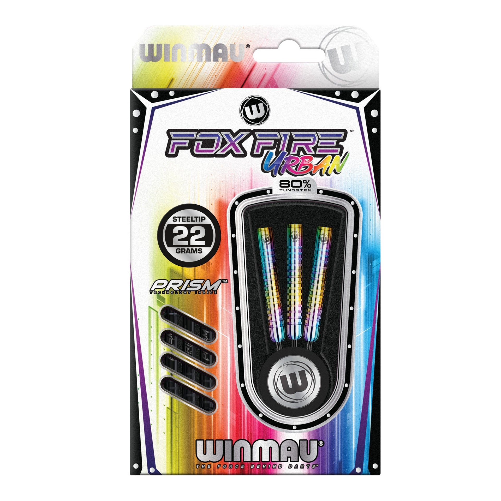 winmau-foxfire-urban-fl-chettes-pointe-acier-profil-parall-le image 1