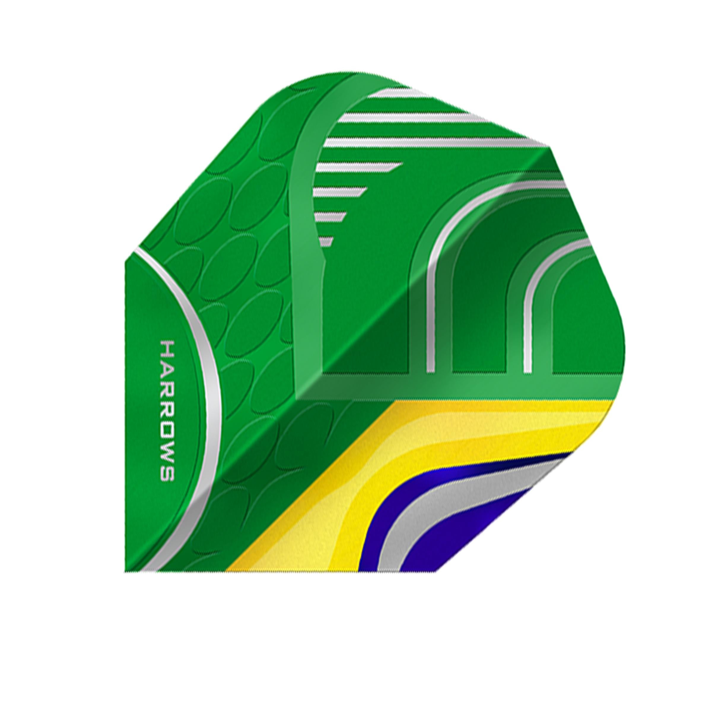 harrows-the-beautiful-game-brazil-edition-ailettes-no6-lot-de-3-100-microns image 1