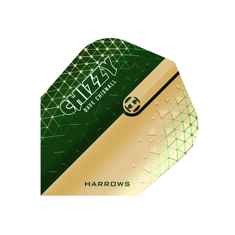 harrows-prime-dave-chisnall-chizzy-green-dition-limit-e-ailettes-lot-de-3 image 1