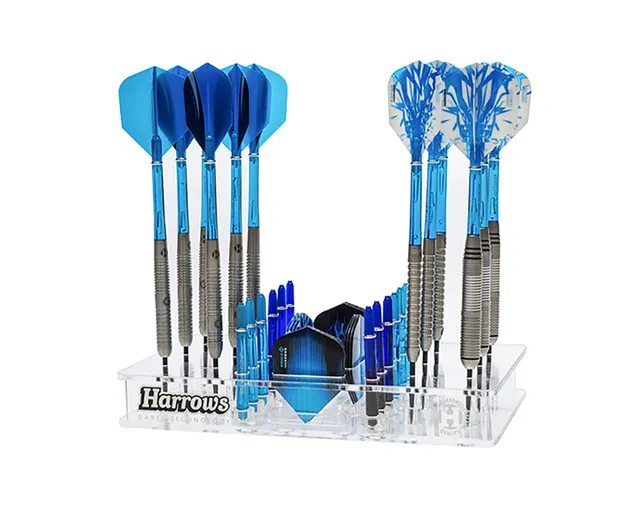 harrows-darts-station-organisateur-acrylique-pour-12-fl-chettes image 1