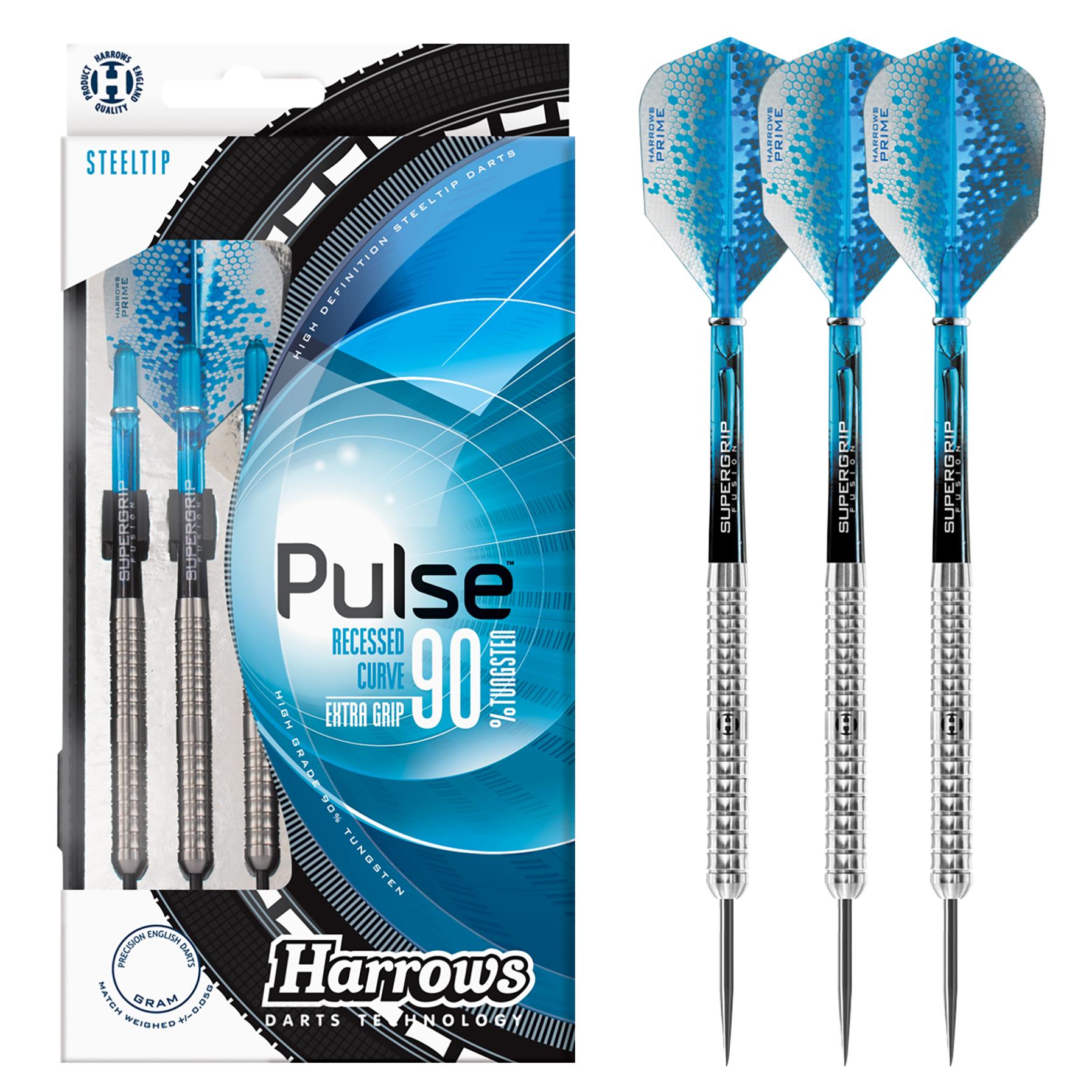 harrows-pulse-90-fl-chettes-pointe-acier-steel-tip-darts image 1