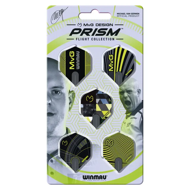 winmau-mvg-prism-flight-collection-card-ailettes-standard image 1