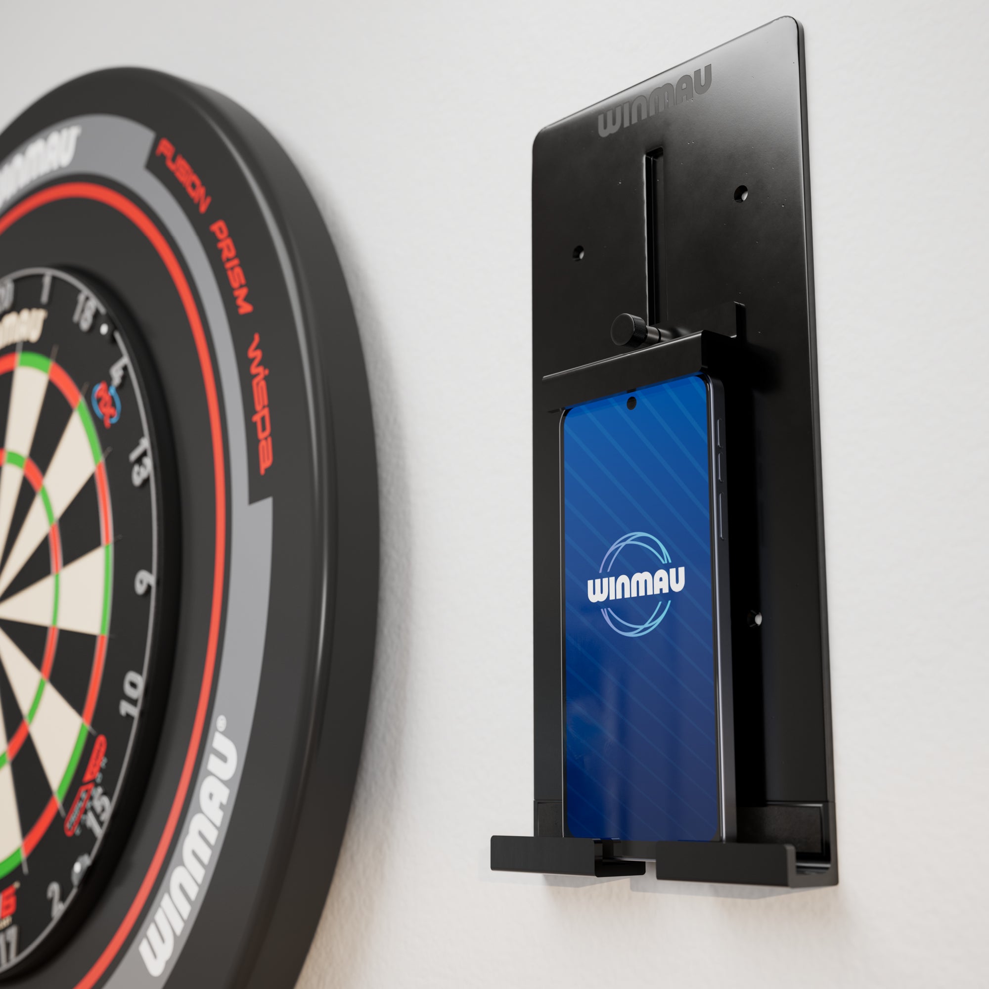 winmau-device-holder-support-mural-pour-appareil-de-scoring image 4