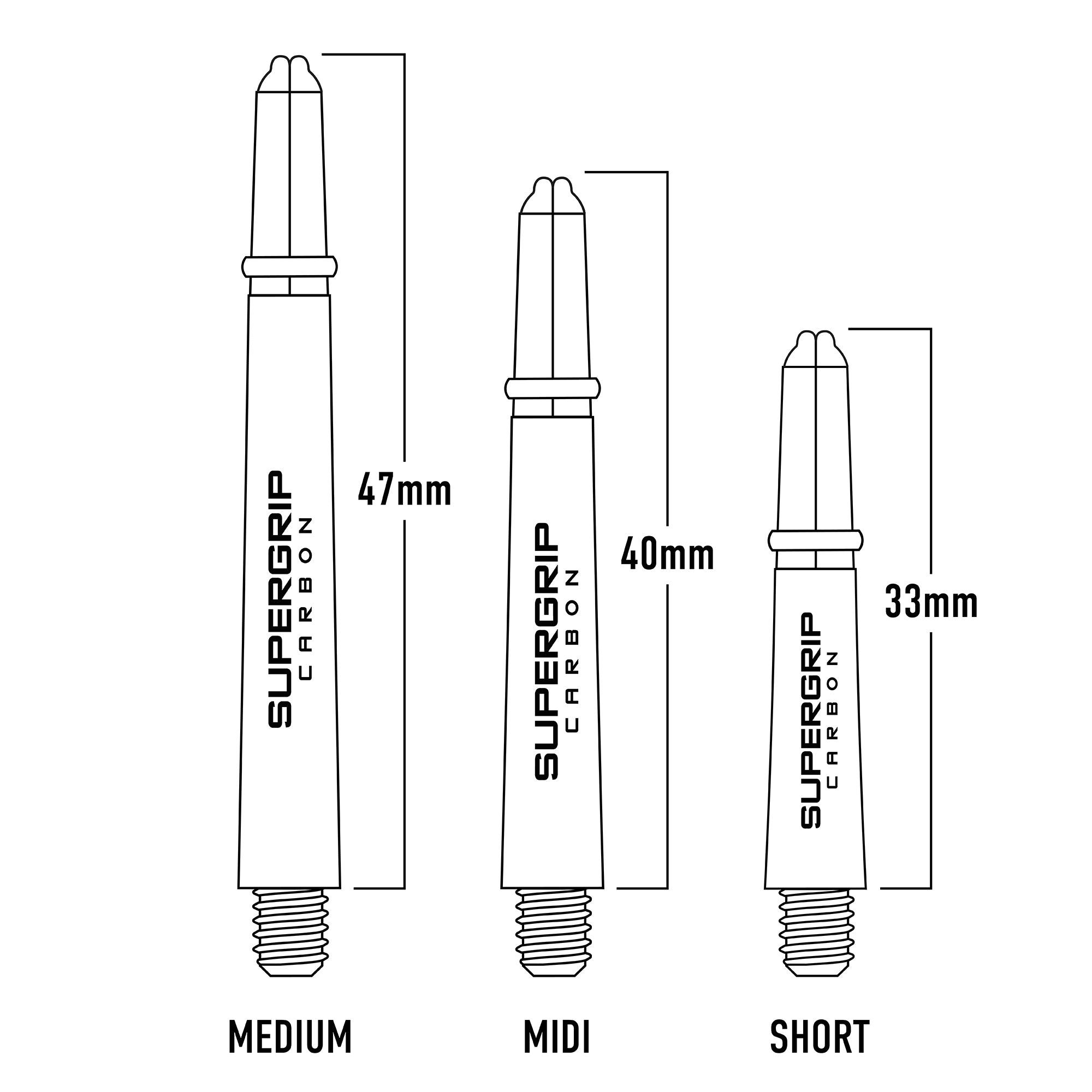 harrows-supergrip-carbon-tiges-de-fl-chettes image 6