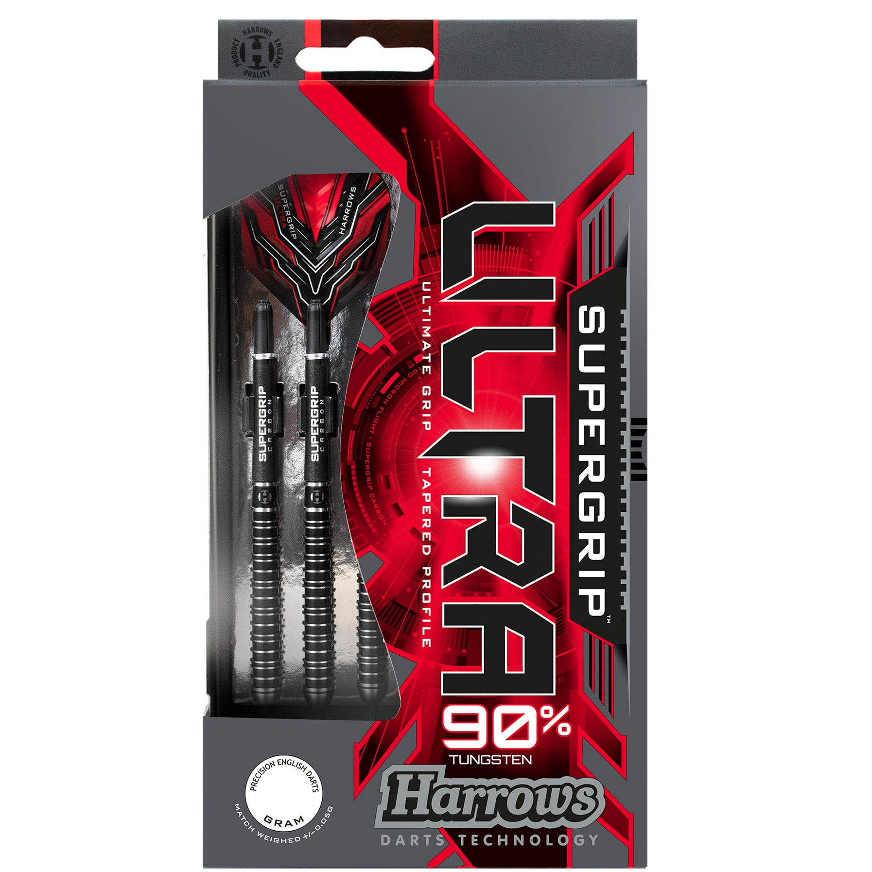 harrows-supergrip-ultra-90-soft-tip-fl-chettes-pointe-souple-tungst-ne image 5