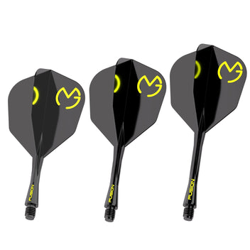 winmau-fusion-6-syst-me-ailette-tige-int-gr-mvg-design-noir-et-vert image 2