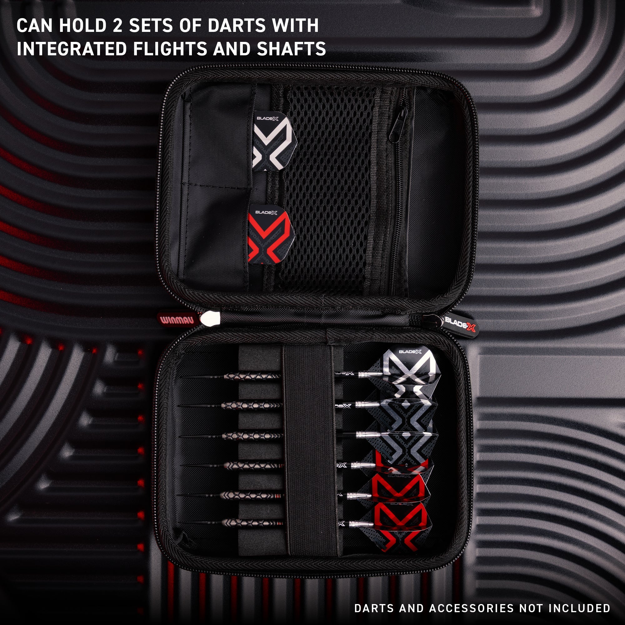 winmau-blade-x-armor-g2-tui-portefeuille-fl-chettes-rigide-noir-2-sets image 6
