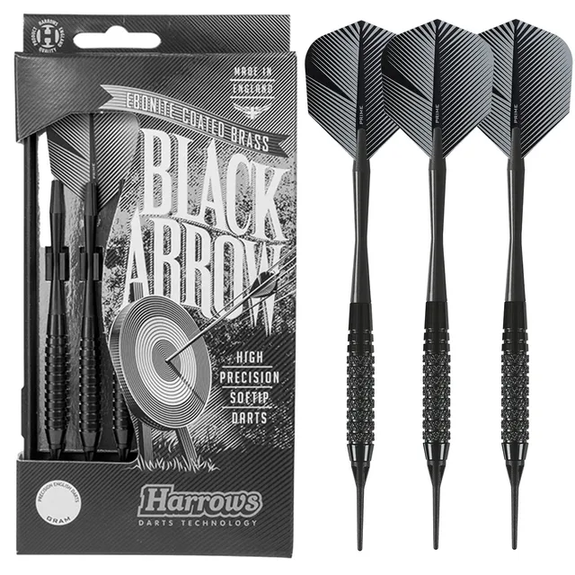 harrows-black-arrow-molet-fl-chettes-pointe-souple-laiton image 1