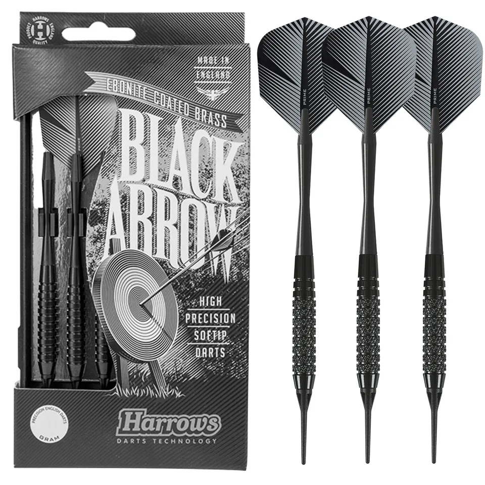 harrows-black-arrow-molet-fl-chettes-pointe-souple-laiton image 1