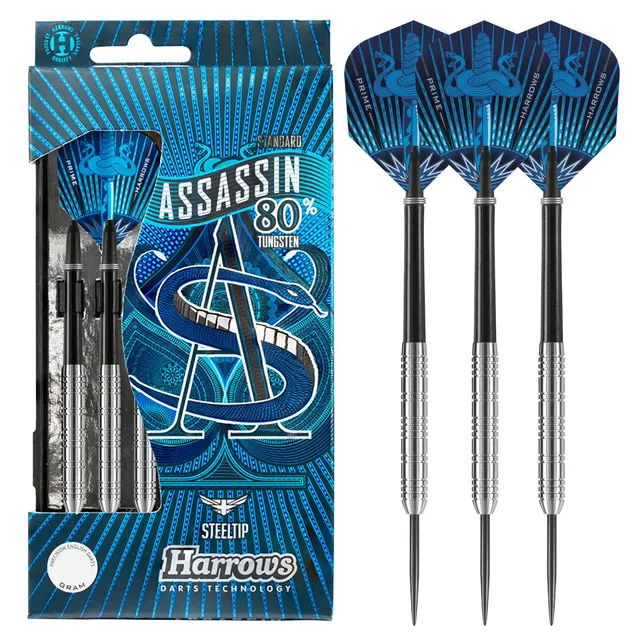 harrows-assassin-80-18gr-fl-chettes-steel-tip-tungst-ne image 1