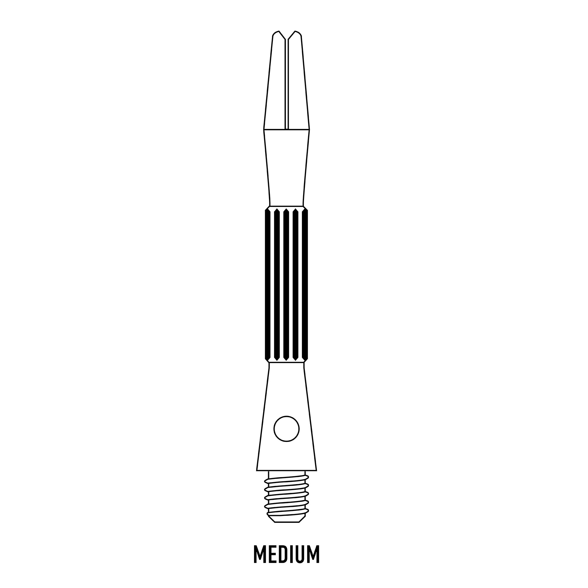 harrows-heavy-metal-midi-41-mm-4-1-g-lot-de-3-tiges image 2