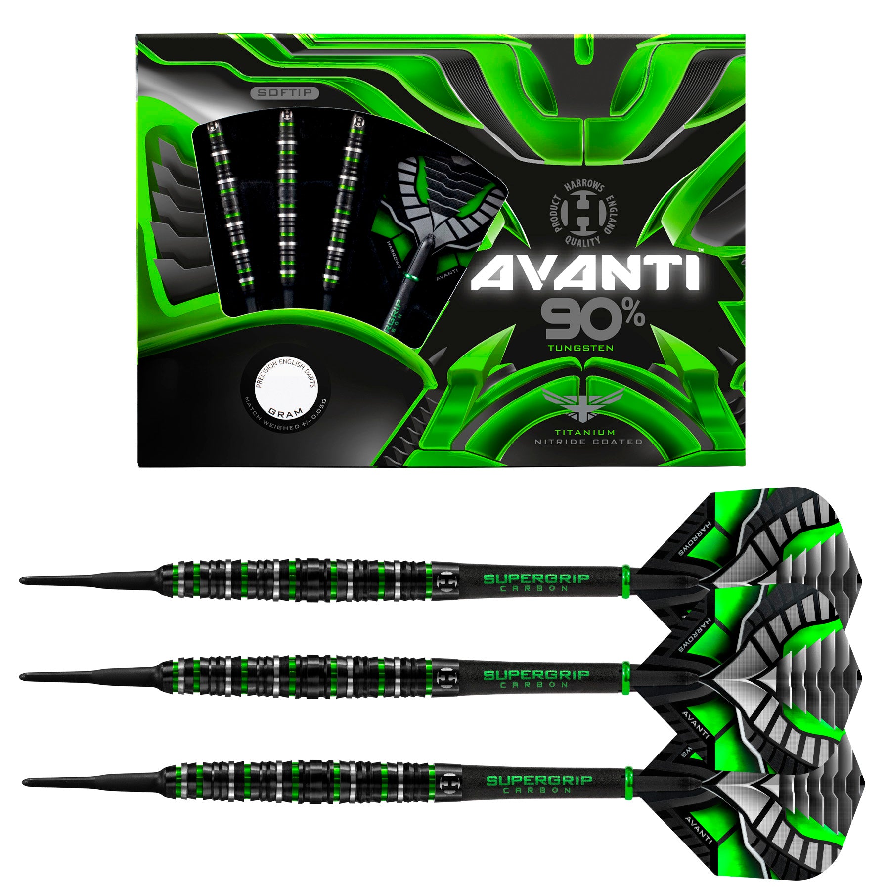 harrows-avanti-90-fl-chettes-soft-tip image 1