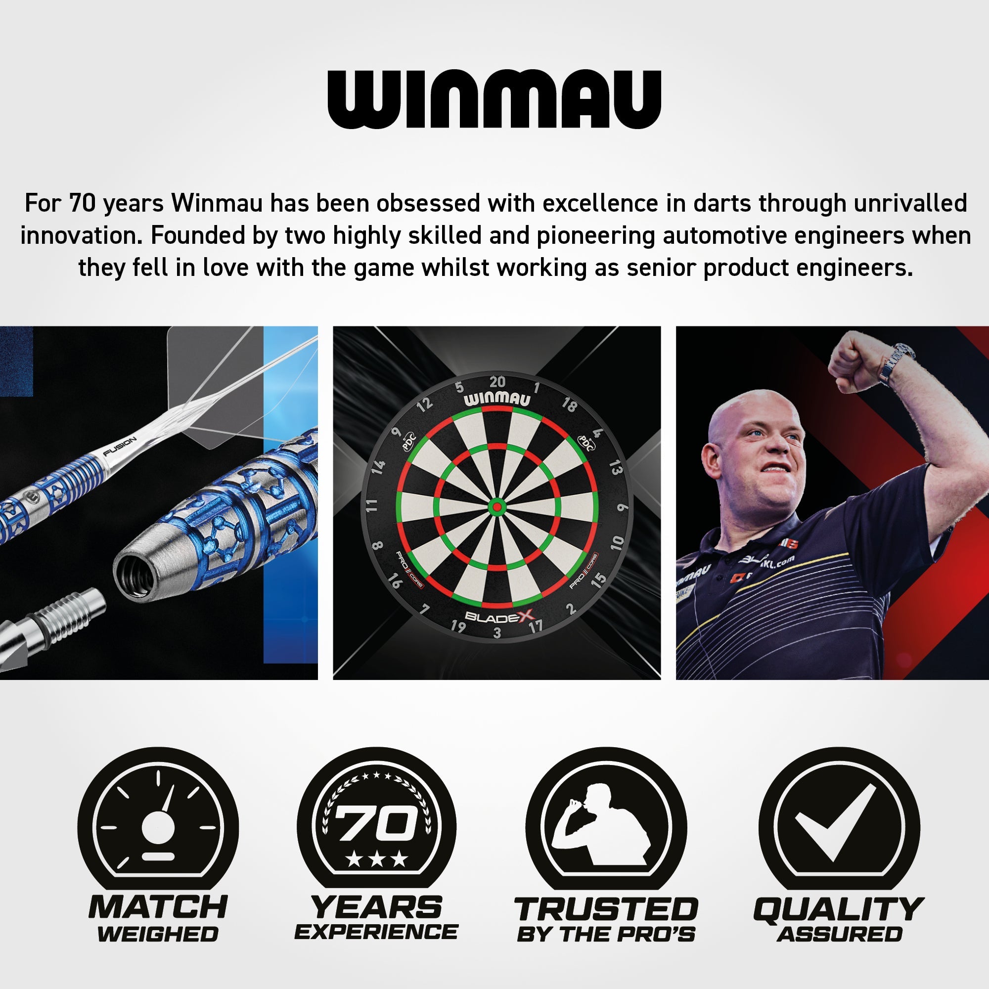 winmau-blade-x-support-porte-fl-chettes-dart-dock image 8
