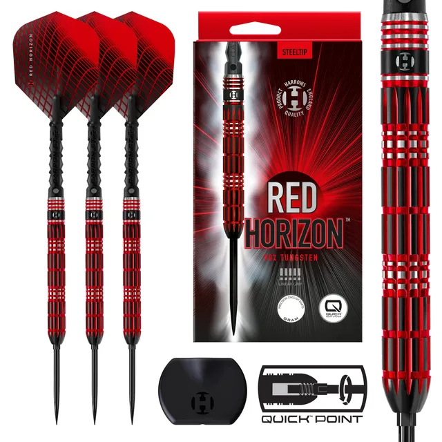 harrows-red-horizon-90-fl-chettes-pointe-acier-quick-point-21g image 1