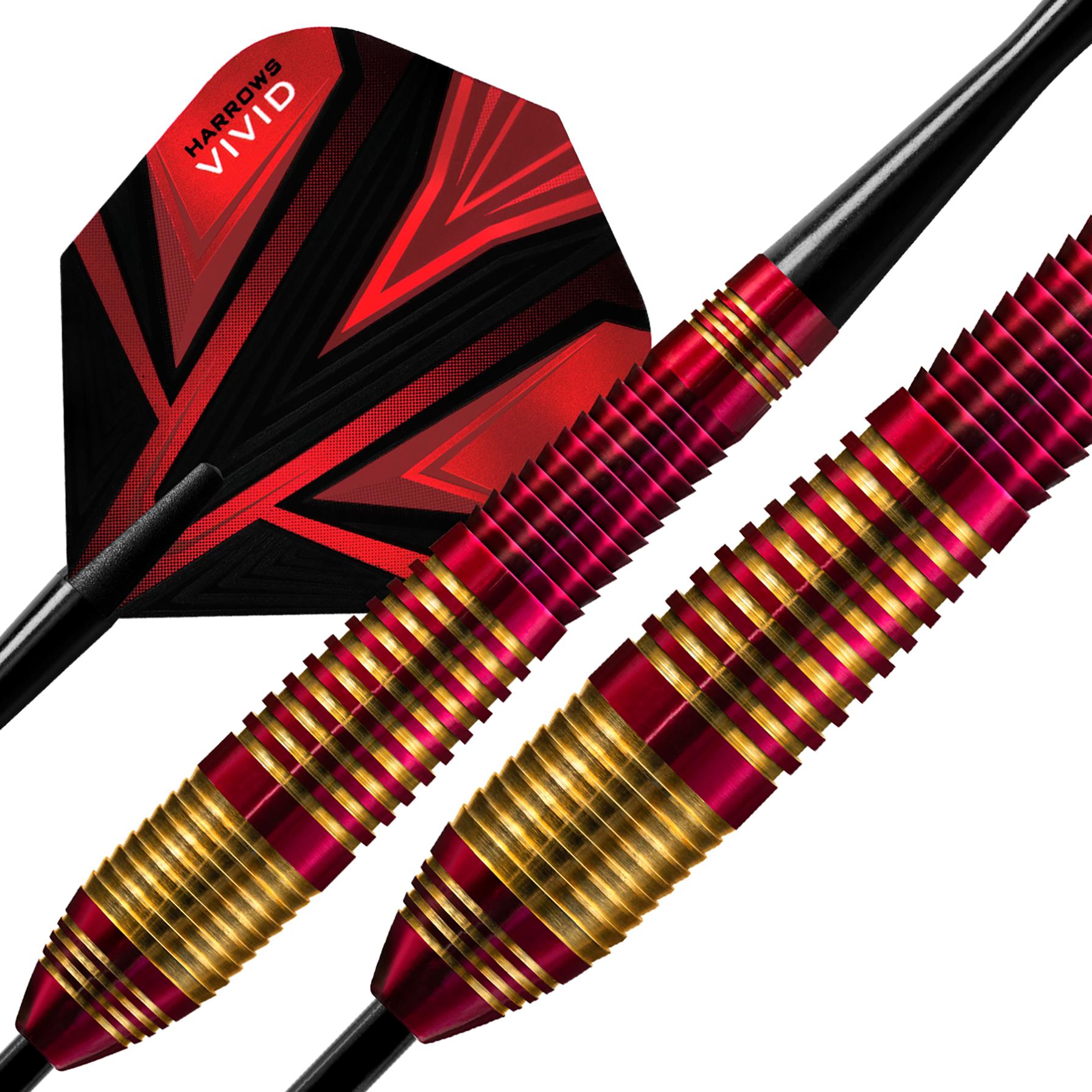 harrows-vivid-brass-rouge-fl-chettes-steel-tip image 3