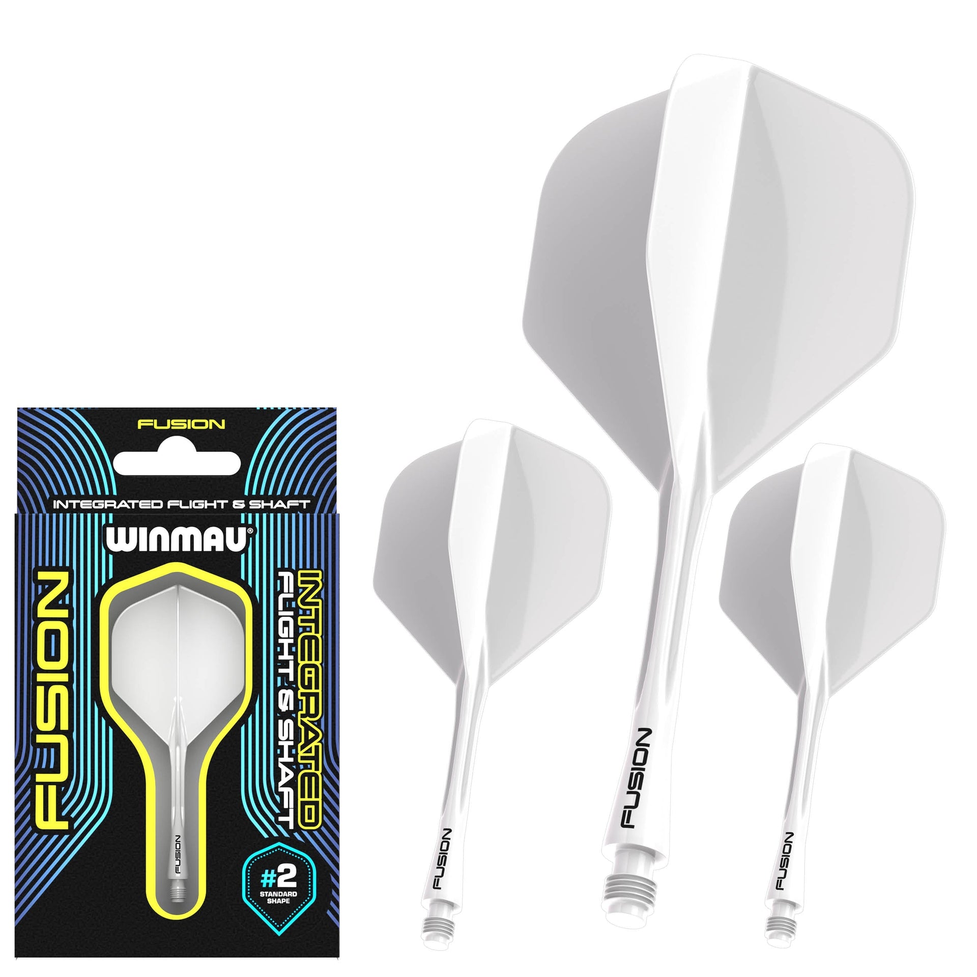 winmau-fusion-2-white-syst-me-int-gr-tige-vol-e image 1
