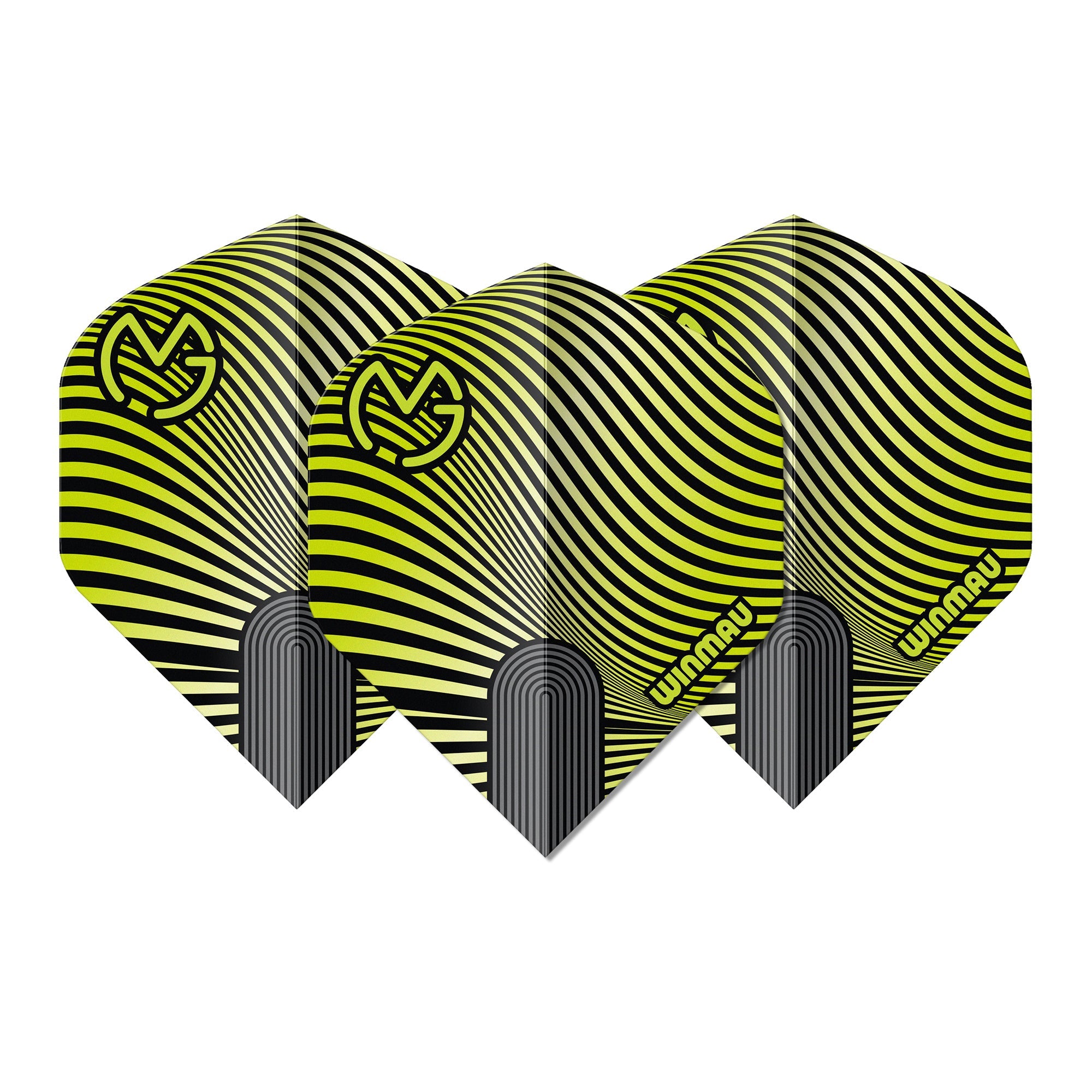 winmau-prism-delta-ailettes-mvg-vert-et-noir image 2
