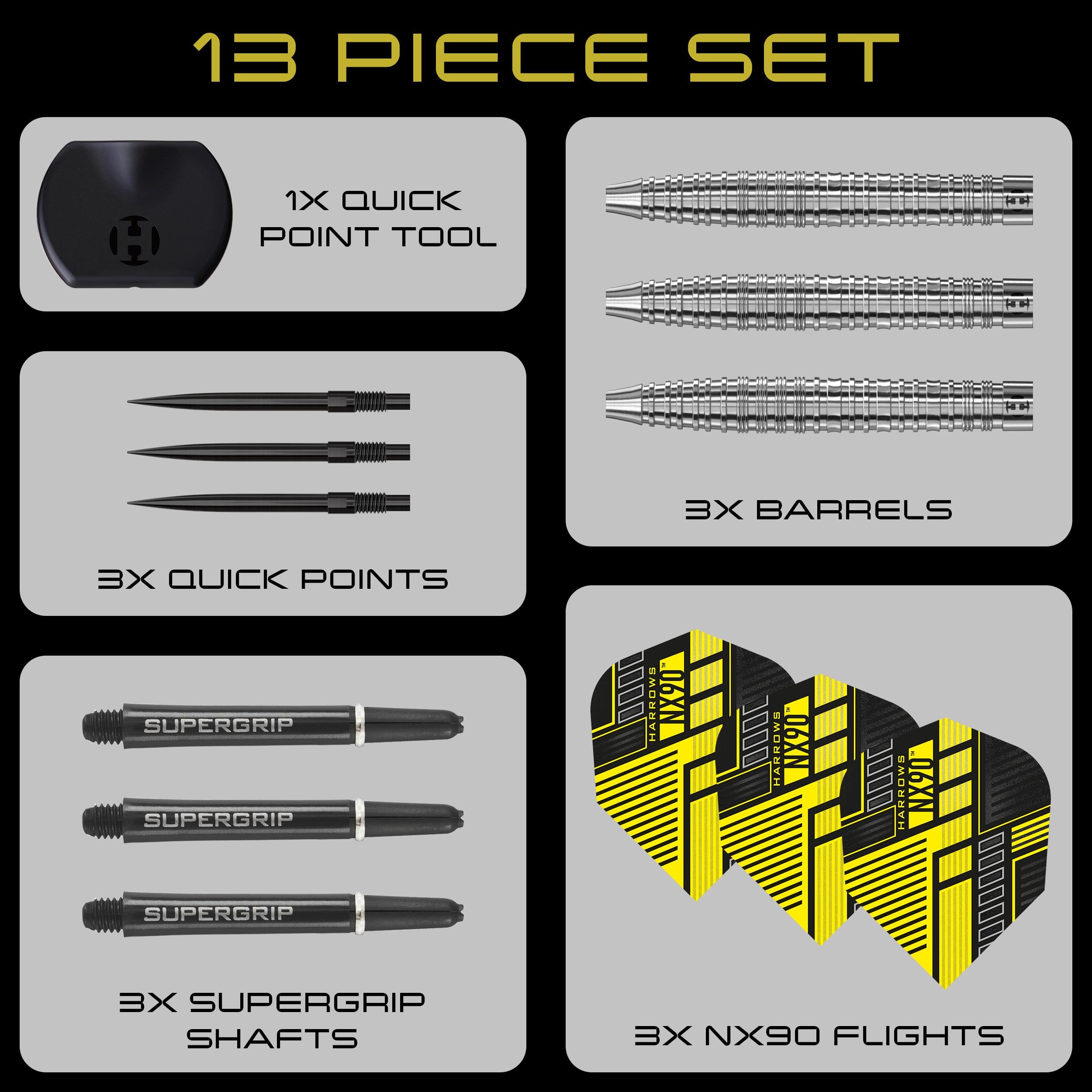 harrows-nx90-tapered-90-quick-point-fl-chettes image 6