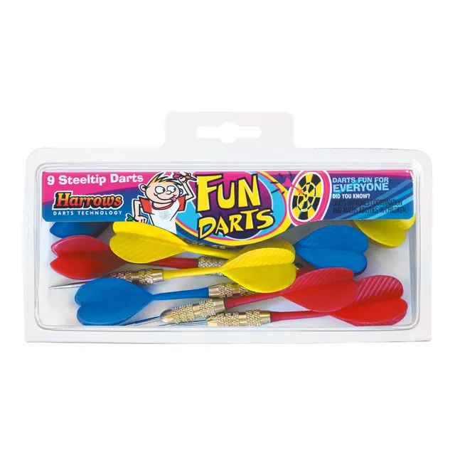 harrows-fun-darts-pointes-acier-et-points-de-conversion-de-rechange image 1