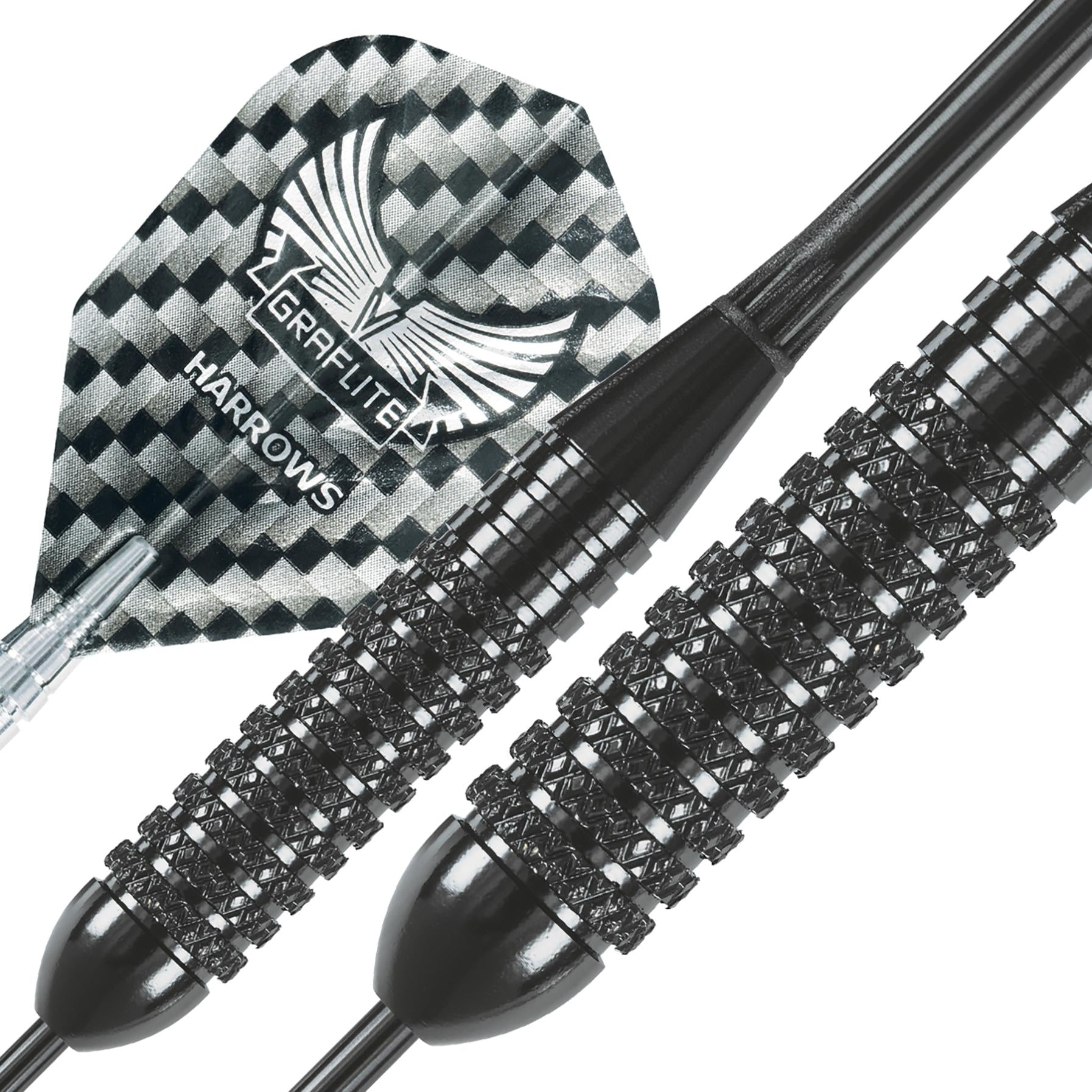 harrows-black-arrow-25g-fl-chettes-pointe-acier image 3