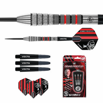 winmau-dennis-priestley-diamond-3-zero-fl-chettes-acier-fusion-grip image 5