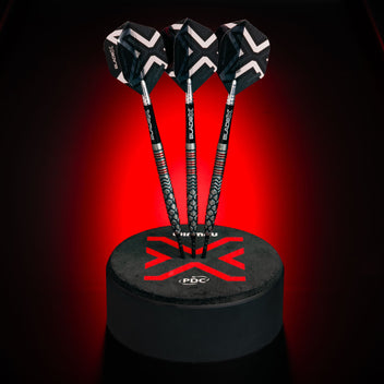 winmau-blade-x-prism-delta-vols-standard-noir-m-tallique-et-argent image 4