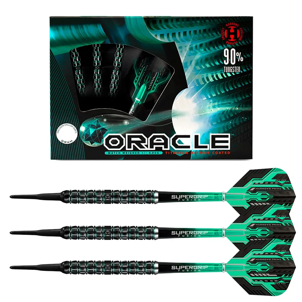harrows-oracle-90-fl-chettes-soft-tip-parall-le image 1