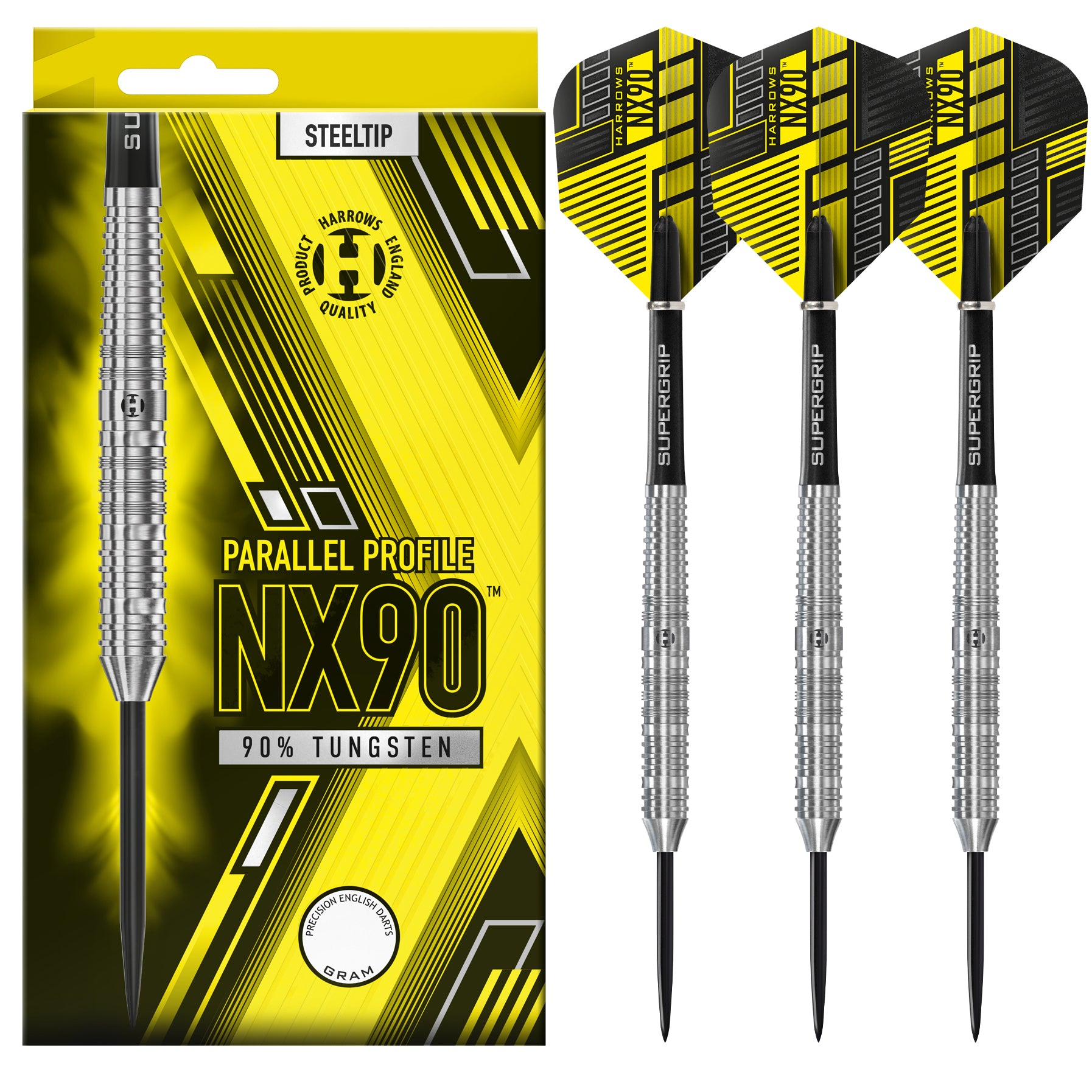 harrows-nx90-parallel-90-fl-chettes-steel-tip image 1