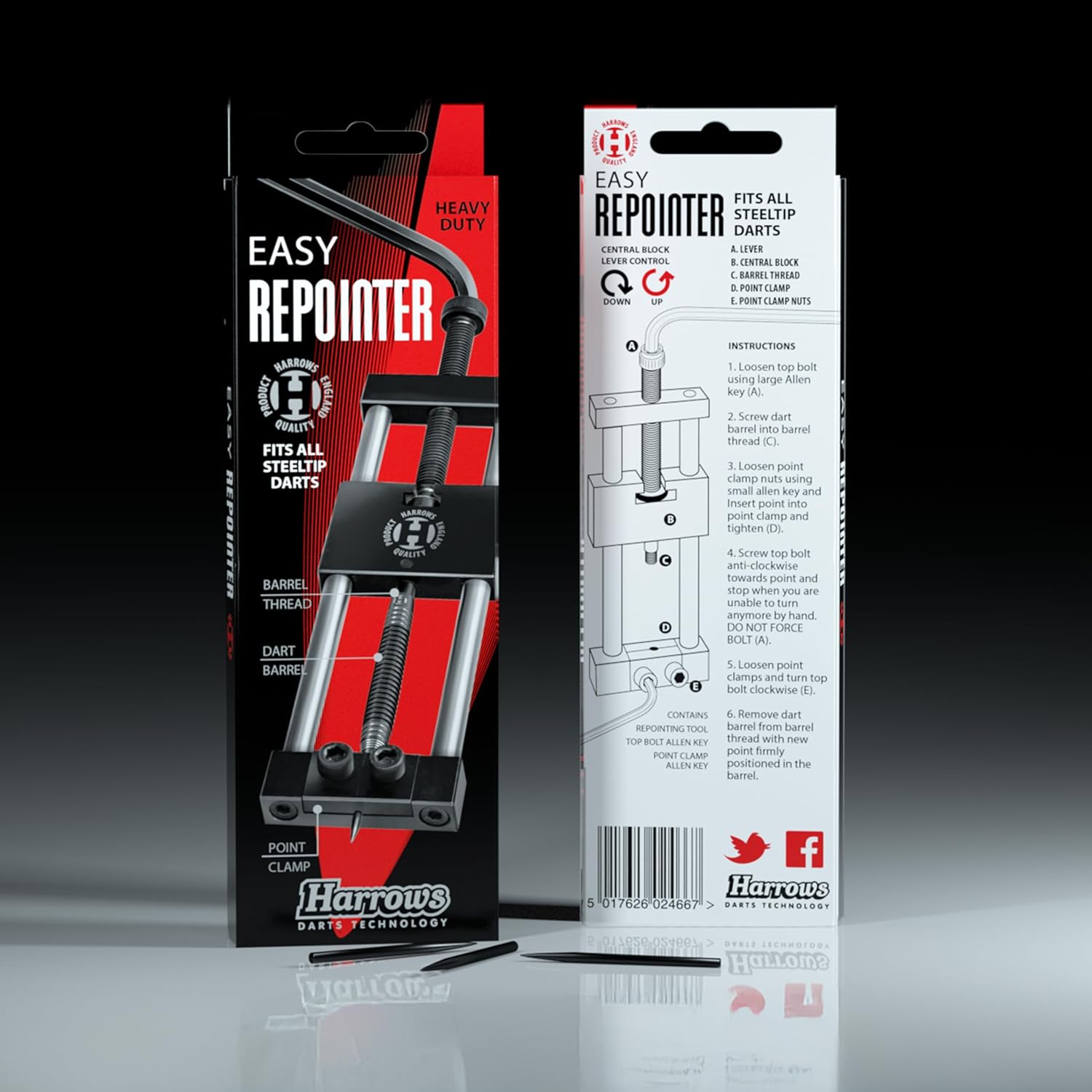 harrows-re-pointing-tool-outil-rechange-pointes-acier image 4