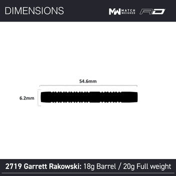 winmau-garrett-rakowski-fl-chettes-pointe-souple image 7