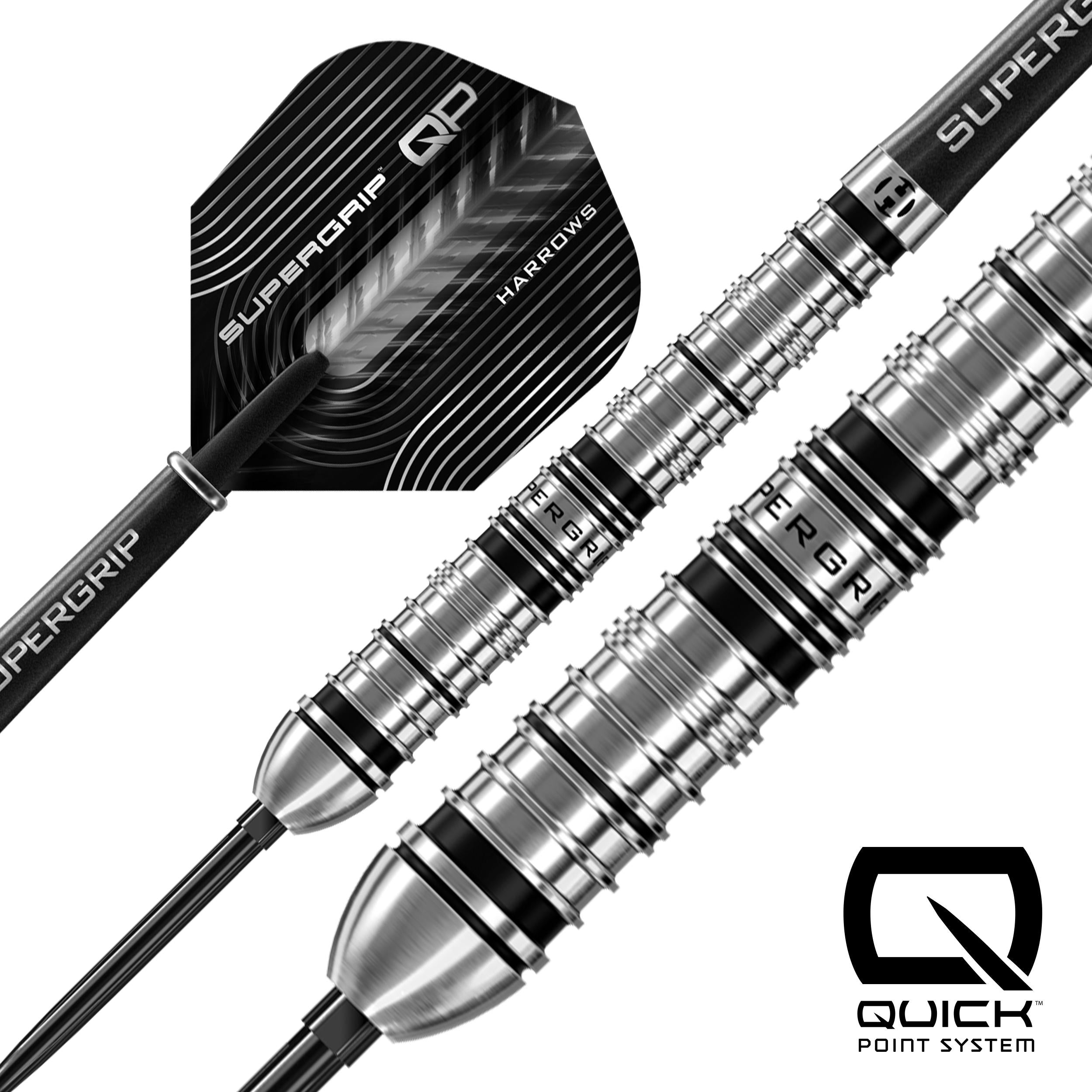 harrows-supergrip-qp-tapered-90-tungst-ne-steel-tip-quick-point image 2