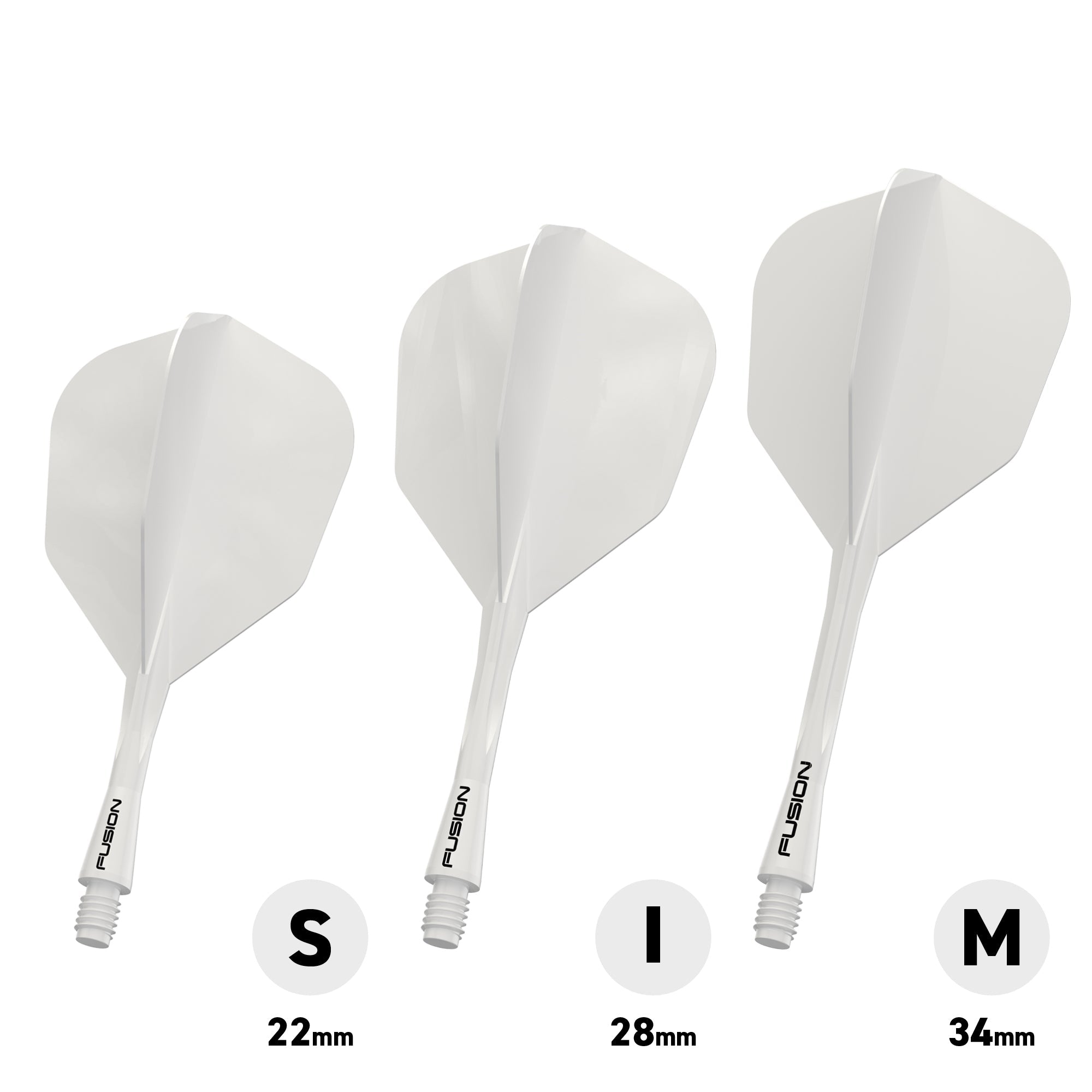 winmau-fusion-ailette-et-tige-int-gr-es-6-blanc-solide-transparent-short image 3