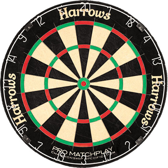 harrows-pro-matchplay-cible-bristle-dartboard-tournoi image 1
