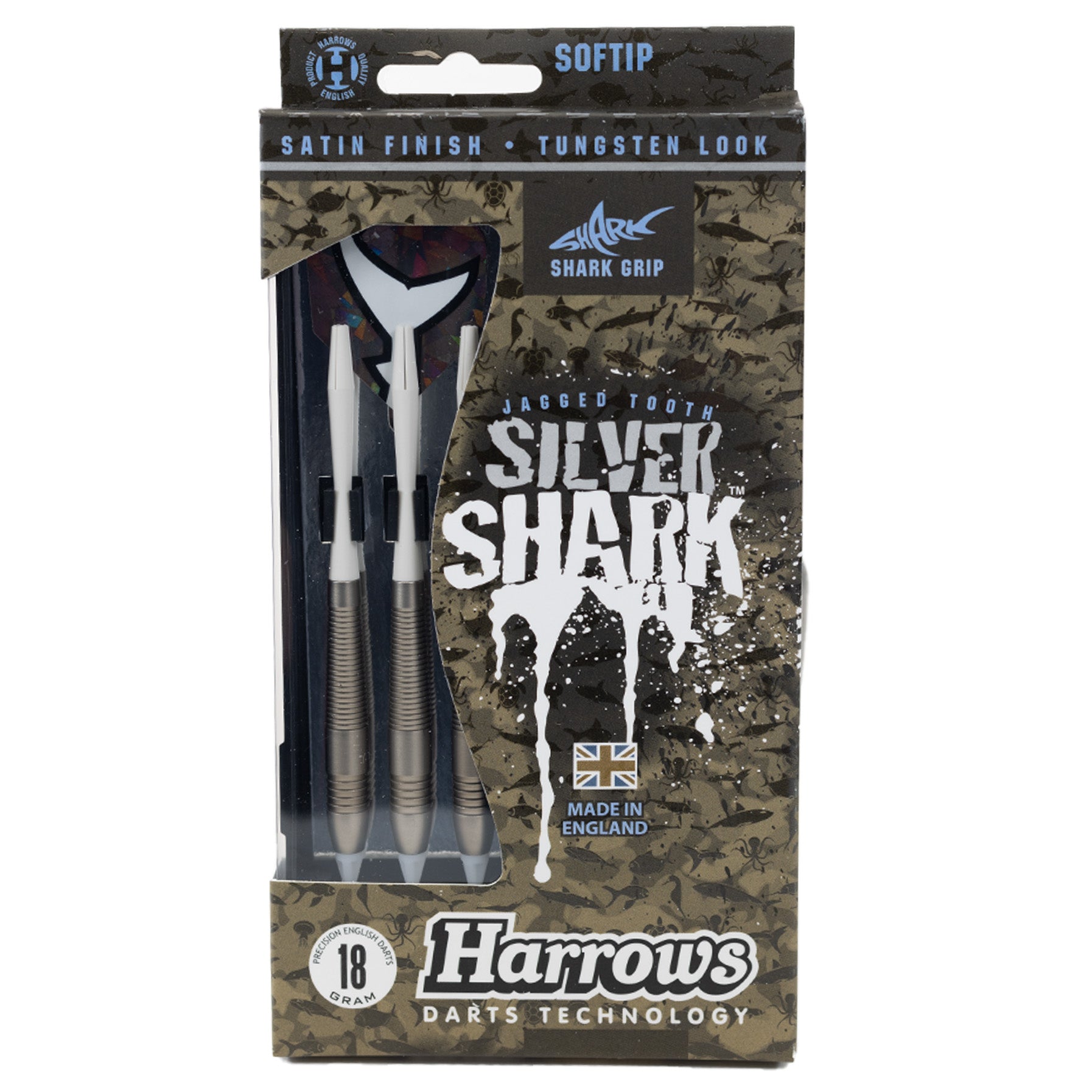 harrows-silver-shark-soft-tip-fl-chettes-pointe-souple image 4