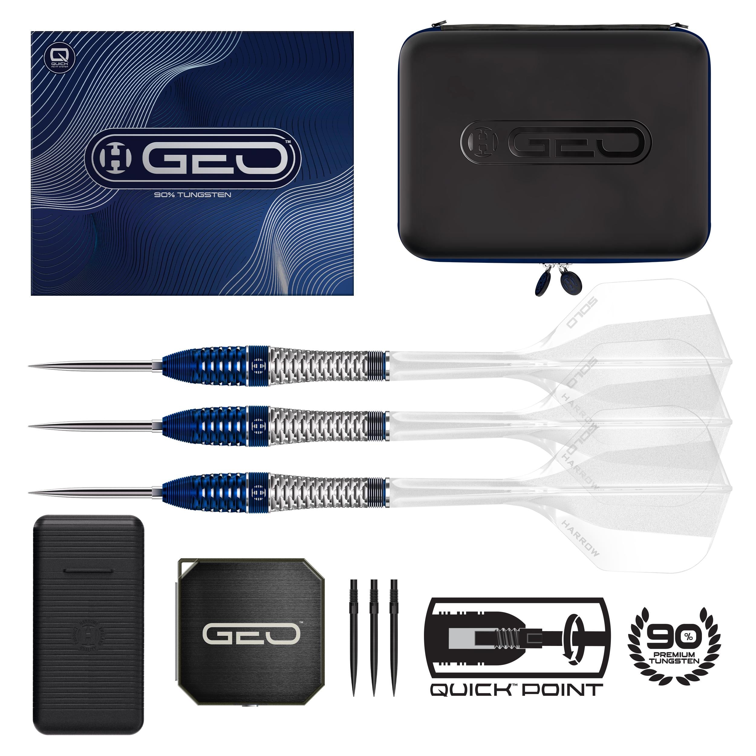 harrows-geo-03-90-tungst-ne-fl-chettes-pointe-acier-quick-point image 1