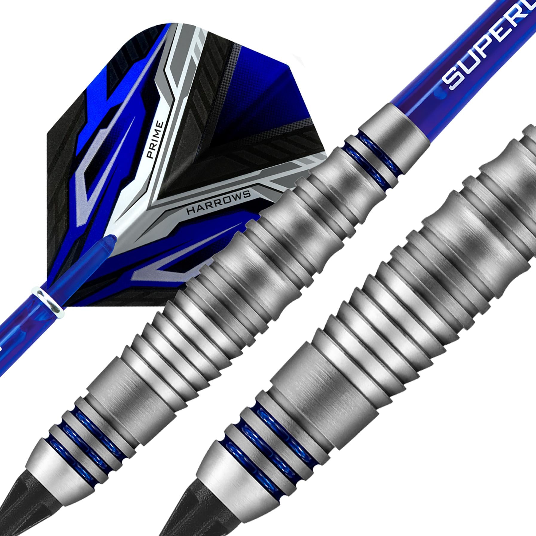 harrows-vespa-fl-chettes-pointes-souples-en-laiton-grips-requin-et-annel-s-mat-a image 3