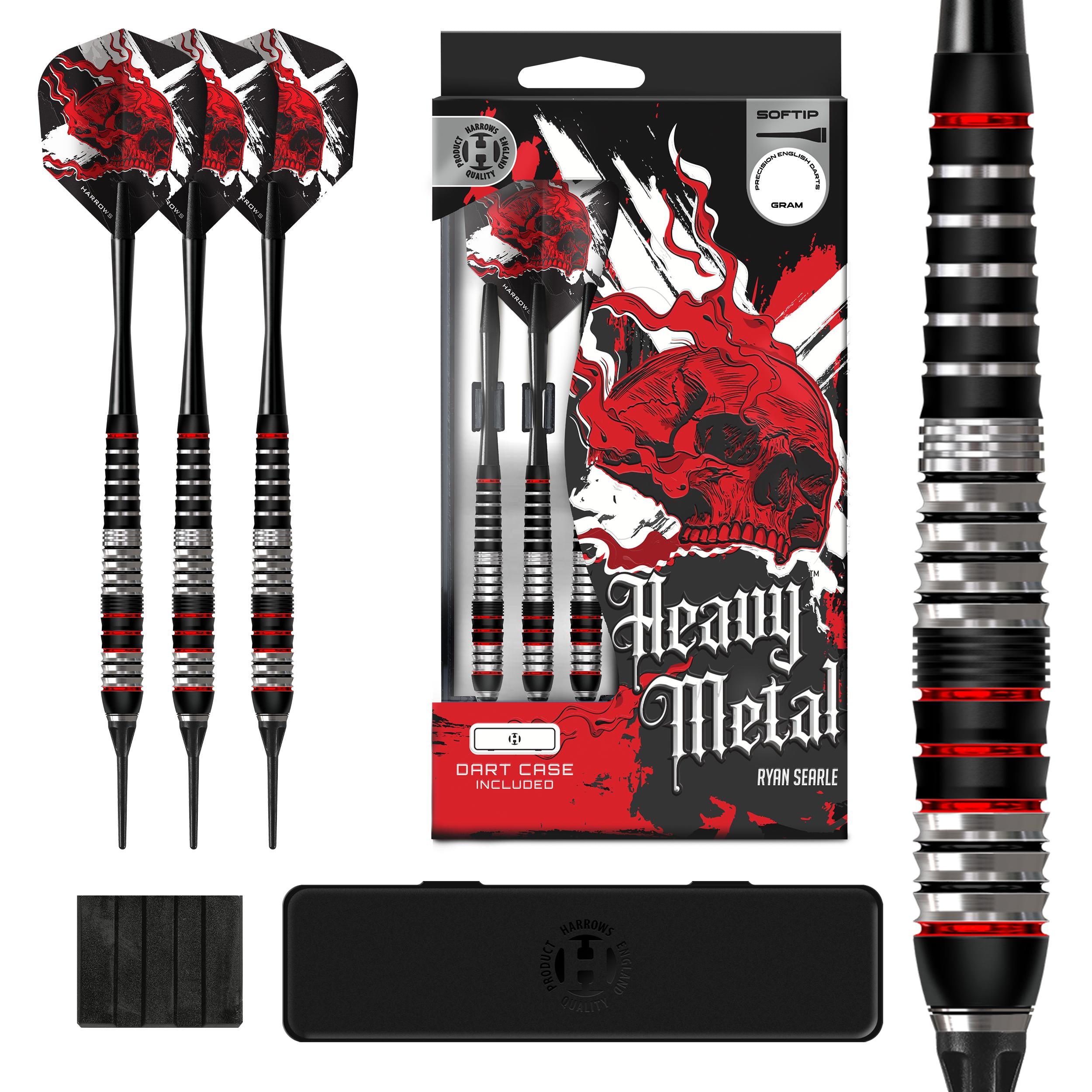 harrows-heavy-metal-ryan-searle-fl-chettes-soft-tip-inox image 1