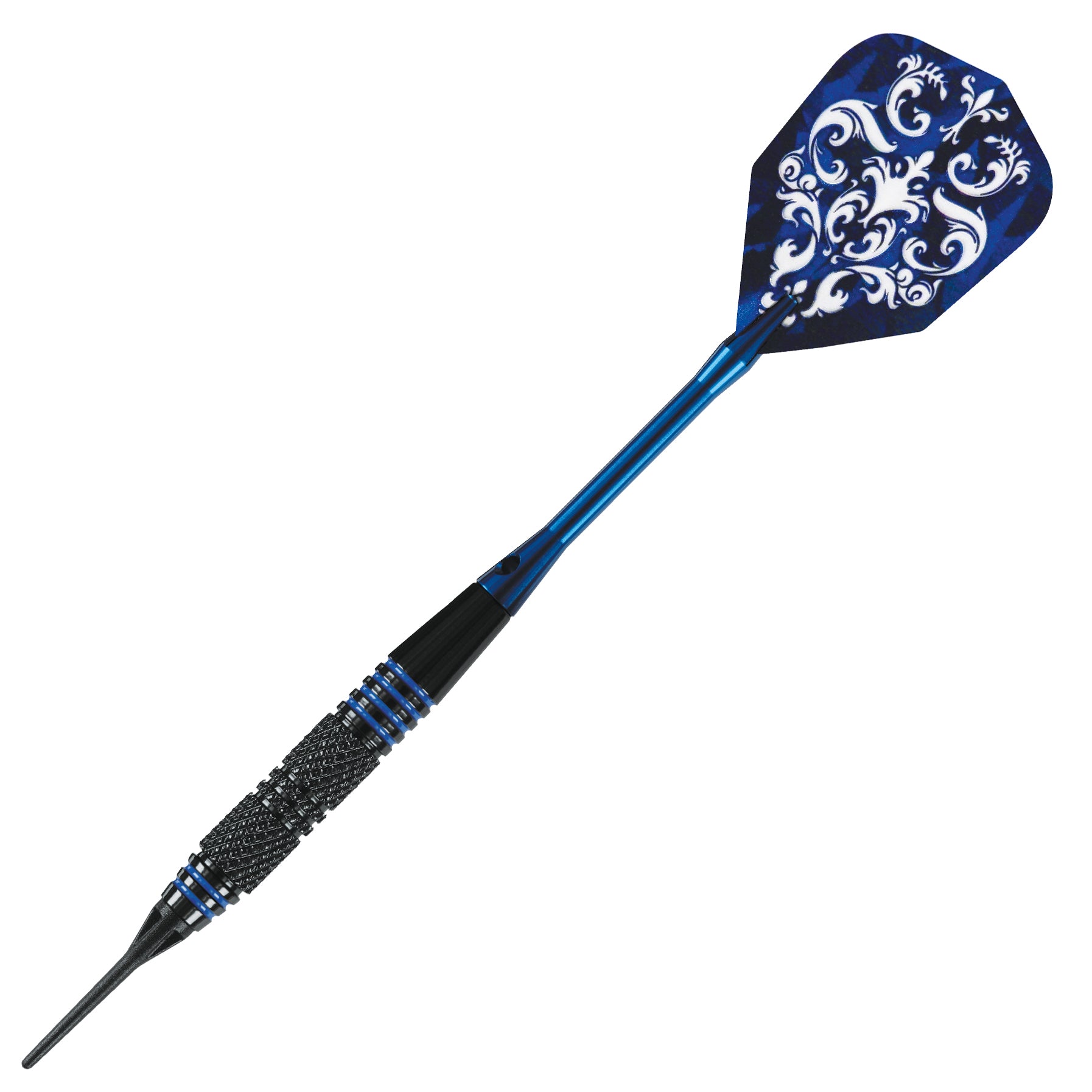 harrows-pirate-blue-soft-tip-darts-fl-chettes-pointe-souple-tungst-ne image 5