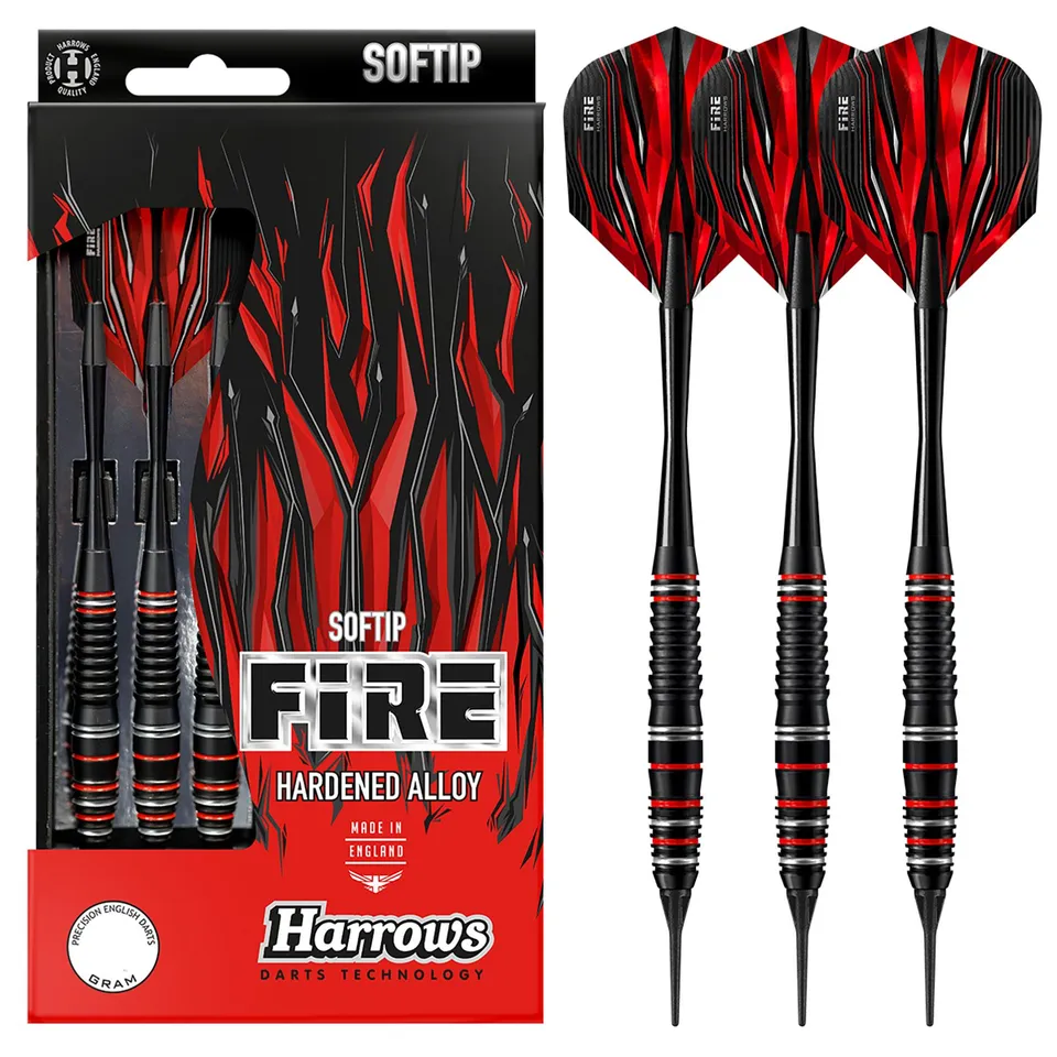 harrows-fire-high-grade-alloy-fl-chettes-pointe-souple image 1