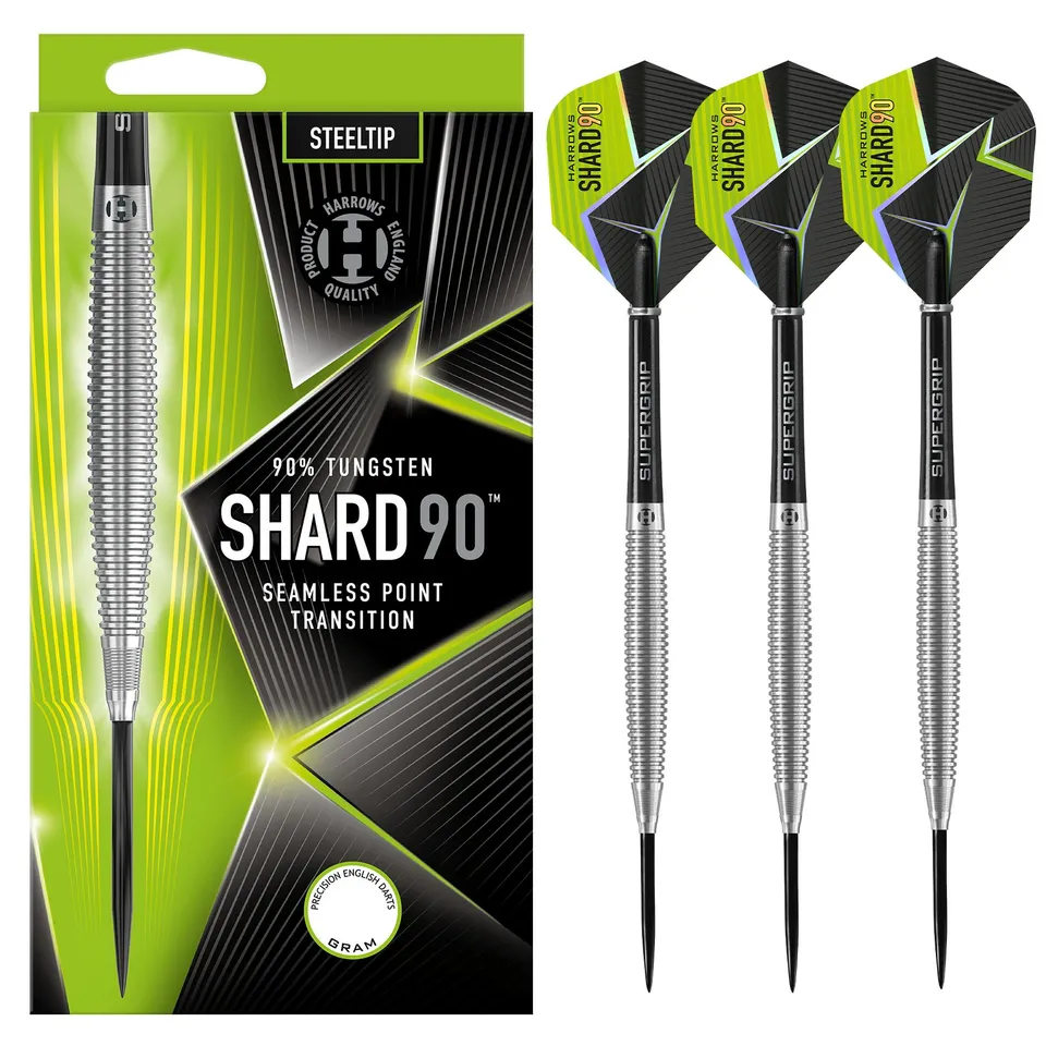 harrows-shard-90-steel-tip-fl-chettes-pointe-acier image 1