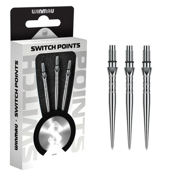 winmau-switch-points-wave-silver-pointes-interchangeables image 2
