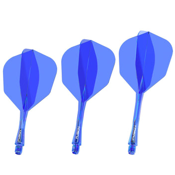winmau-fusion-ailette-et-tige-int-gr-es-6-bleu-translucide image 2